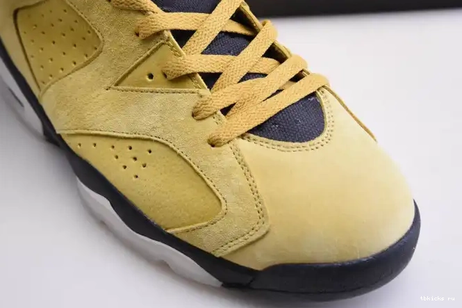 Reps TB YELLOW TRAVIS AIR SCOTT CN1084-300 X 6 JORDAN 0610